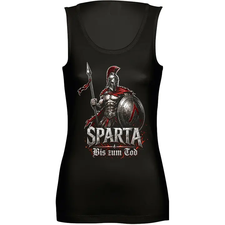 Damen Standard Top - Sparta, Bis zum Tod 3D Version