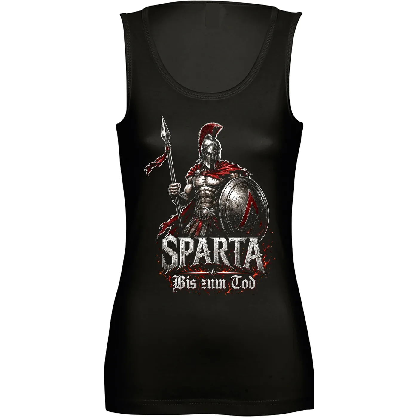 Damen Standard Top - Sparta, Bis zum Tod 3D Version