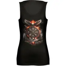Damen Standard Top - Vegvisir mit Adler - gewählte Variante