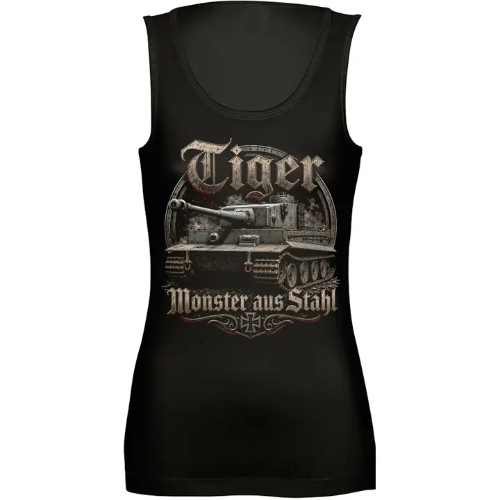 Damen Standard Top - Tiger, Monster aus Stahl