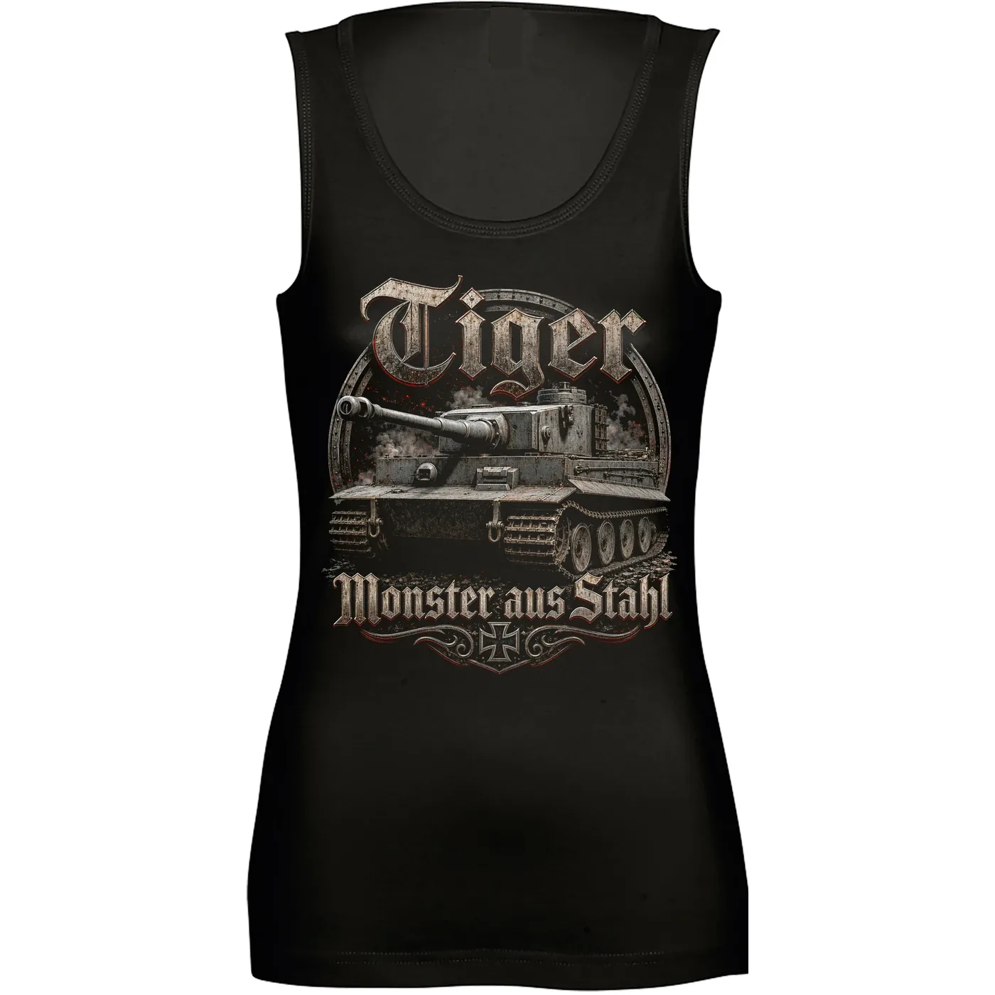 Damen Standard Top - Tiger, Monster aus Stahl