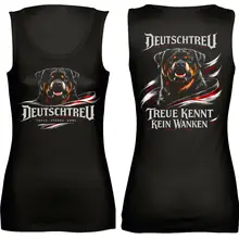 Damen Standard Top - Deutschtreu, Treue kennt kein Wanken - gewählte Variante