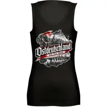 Damen Standard Top - Ostdeutschland, Heimat & Stolz Vorderseite