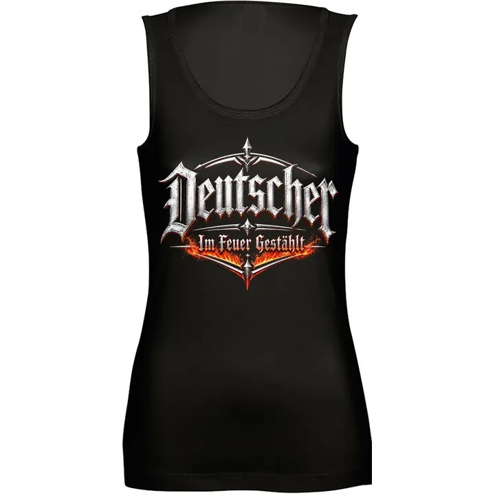 Damen Standard Top - Deutscher, im Feuer gestählt