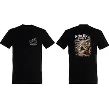 Herren T-Shirt - Sonderkommando Elbe, Kein Weg zurück Vorder- und Rückseite