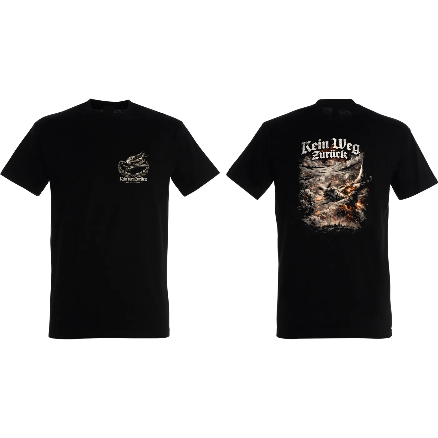 Herren T-Shirt - Sonderkommando Elbe, Kein Weg zurück