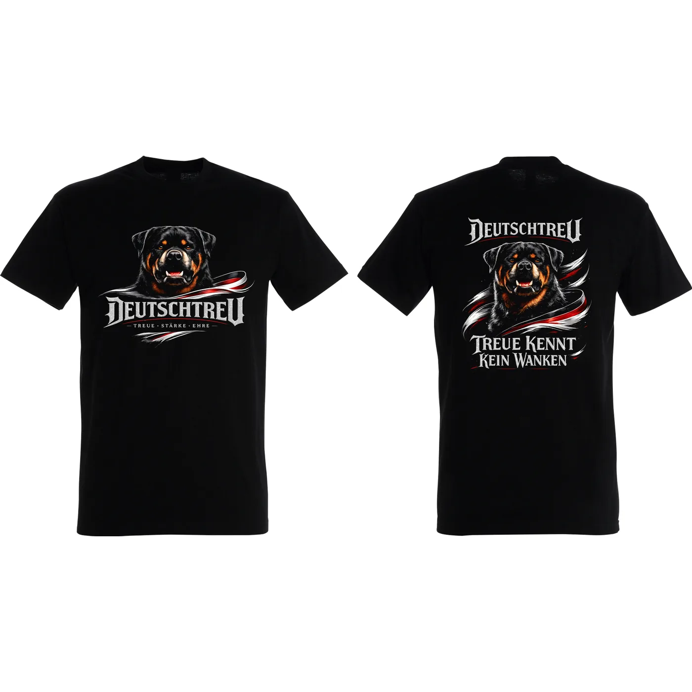 Herren T-Shirt - Deutschtreu, Treue kennt kein Wanken