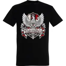 Herren T-Shirt - Heimatliebe, Adler Vorderseite