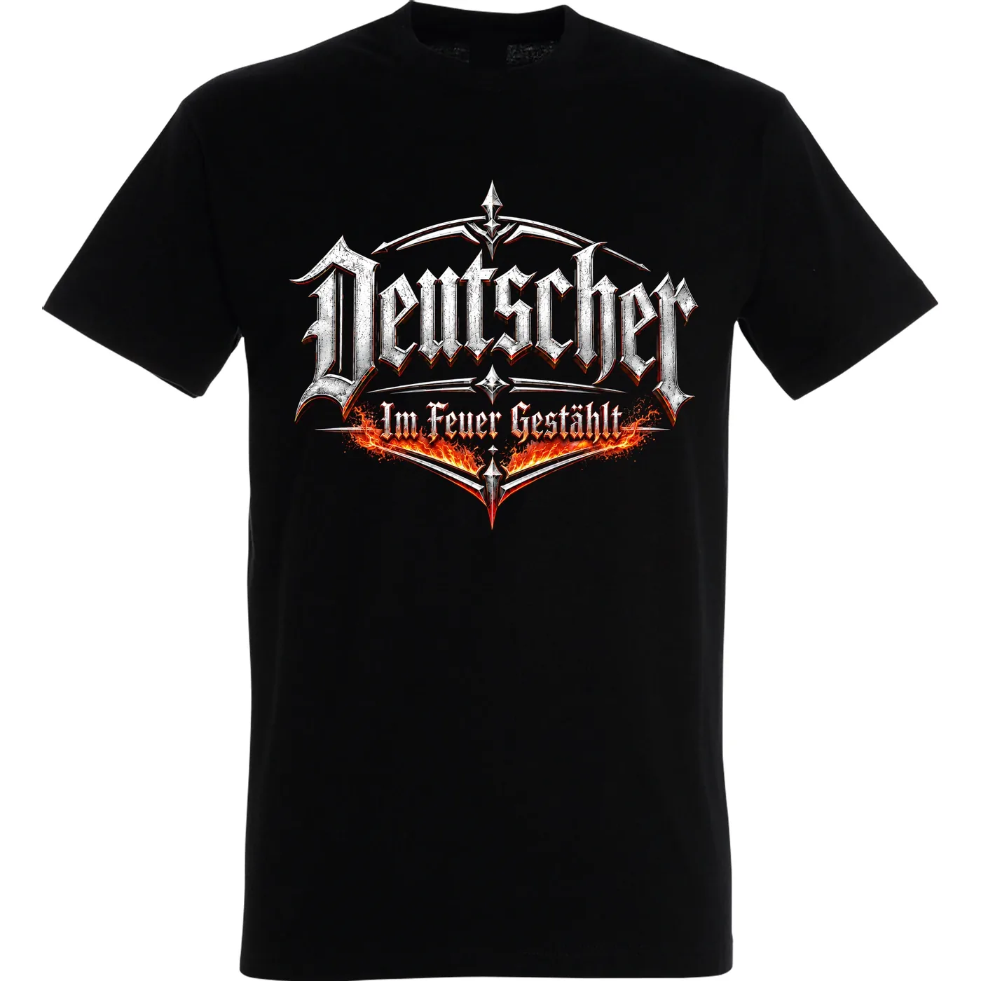 Herren T-Shirt - Deutscher, im Feuer gestählt