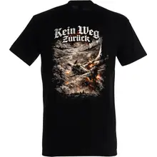 Herren T-Shirt - Sonderkommando Elbe, Kein Weg zurück Rückseite