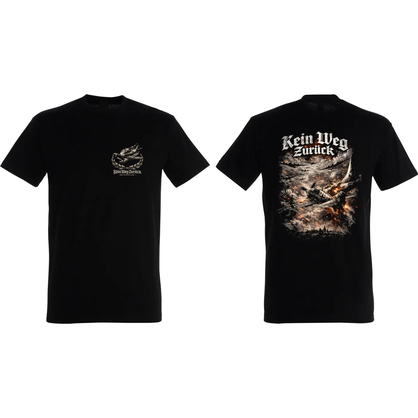 Herren T-Shirt - Sonderkommando Elbe, Kein Weg zurück