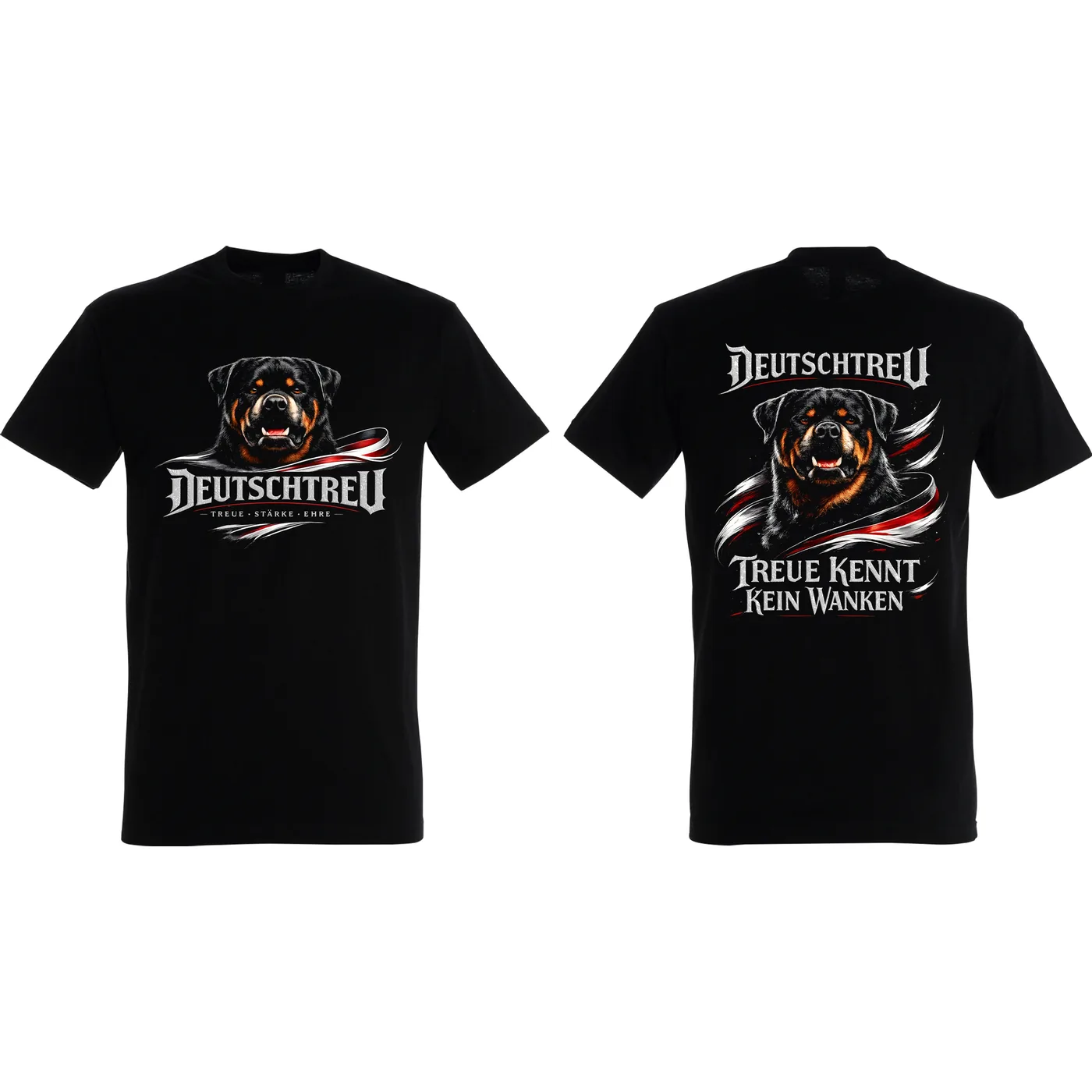 Herren T-Shirt - Deutschtreu, Treue kennt kein Wanken