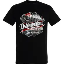 Herren T-Shirt - Ostdeutschland, Heimat & Stolz Vorderseite