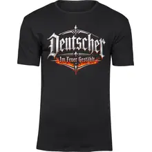 Herren Premium T-Shirt - Deutscher, im Feuer gestählt - gewählte Variante
