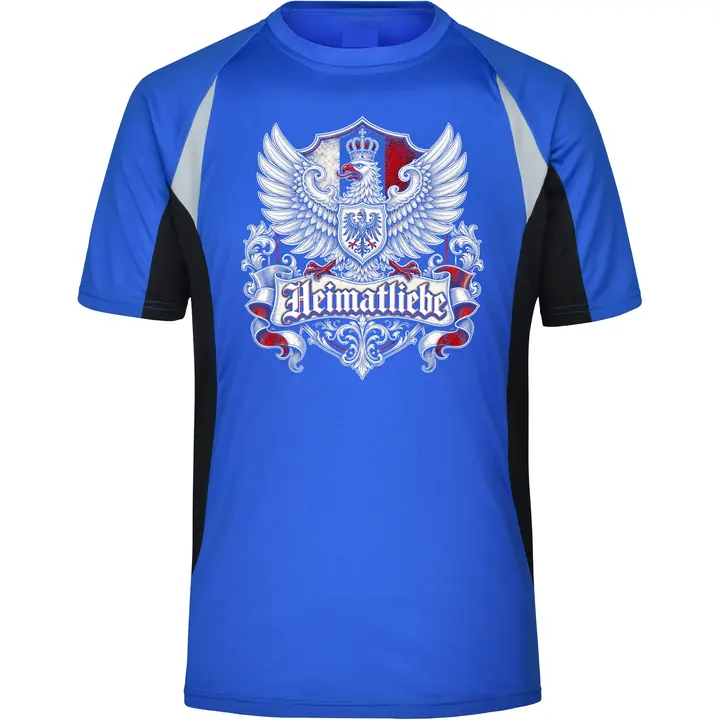 Herren Sportshirt - Heimatliebe, Adler