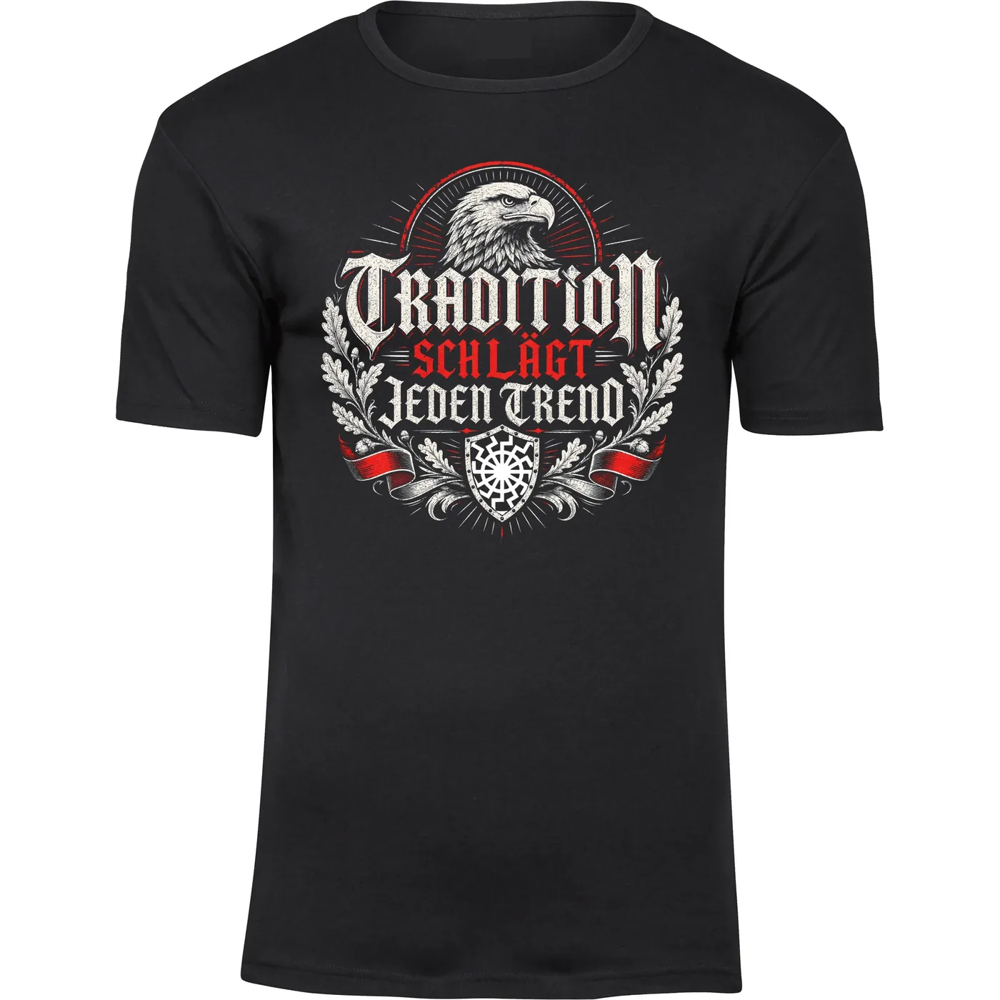 Herren Premium T-Shirt - Tradition schlägt jeden Trend, Adler