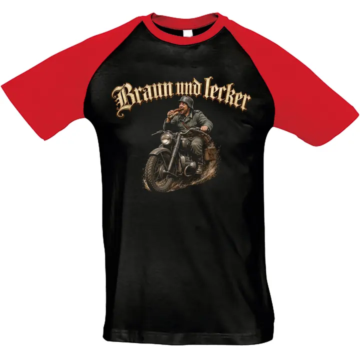 Herren T-Shirt "Bragi" - Braun und Lecker, Soldat
