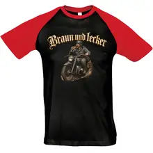 Herren T-Shirt "Bragi" - Braun und Lecker, Soldat - gewählte Variante