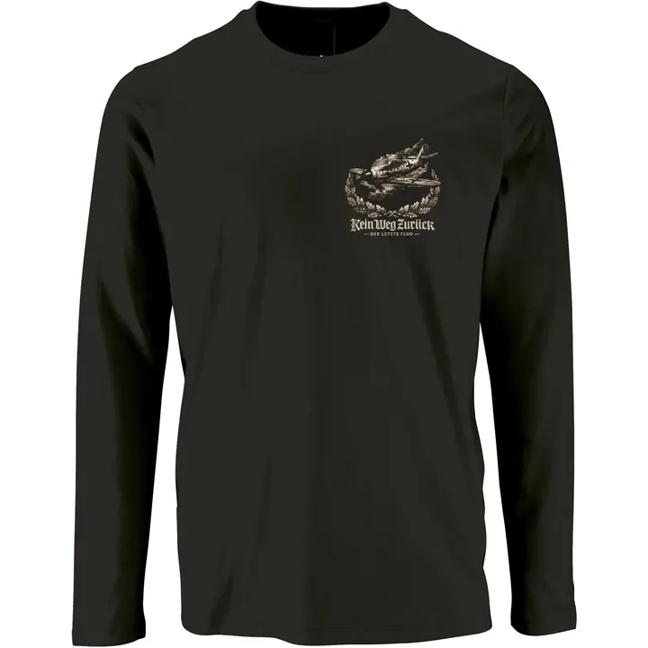 Herren Langarm Shirt - Sonderkommando Elbe, Kein Weg zurück