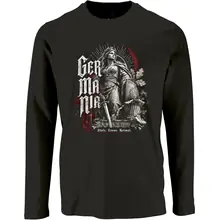 Herren Langarm Shirt - Germania, Stolz Treue Heimat - gewählte Variante