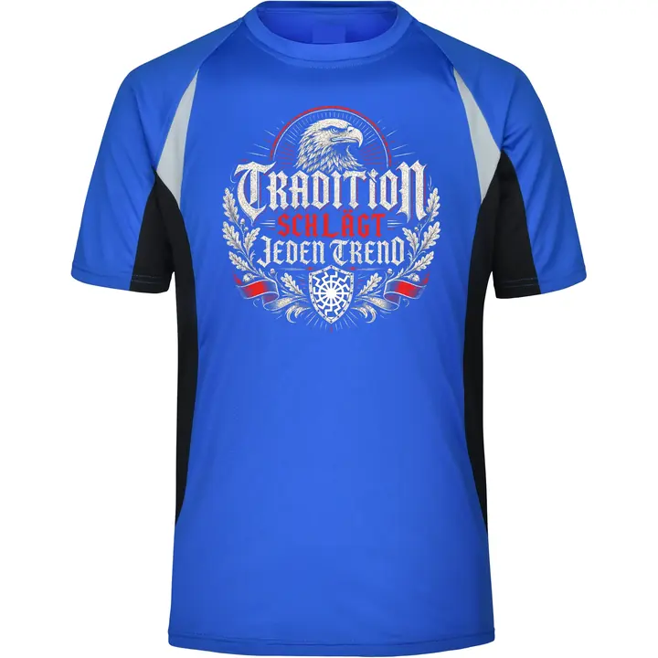 Herren Sportshirt - Tradition schlägt jeden Trend, Adler