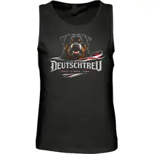 Herren Standard Tanktop - Deutschtreu, Treue kennt kein Wanken Vorderseite