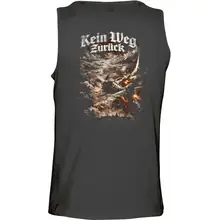 Herren Standard Tanktop - Sonderkommando Elbe, Kein Weg zurück Rückseite