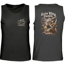 Herren Standard Tanktop - Sonderkommando Elbe, Kein Weg zurück Vorder- und Rückseite