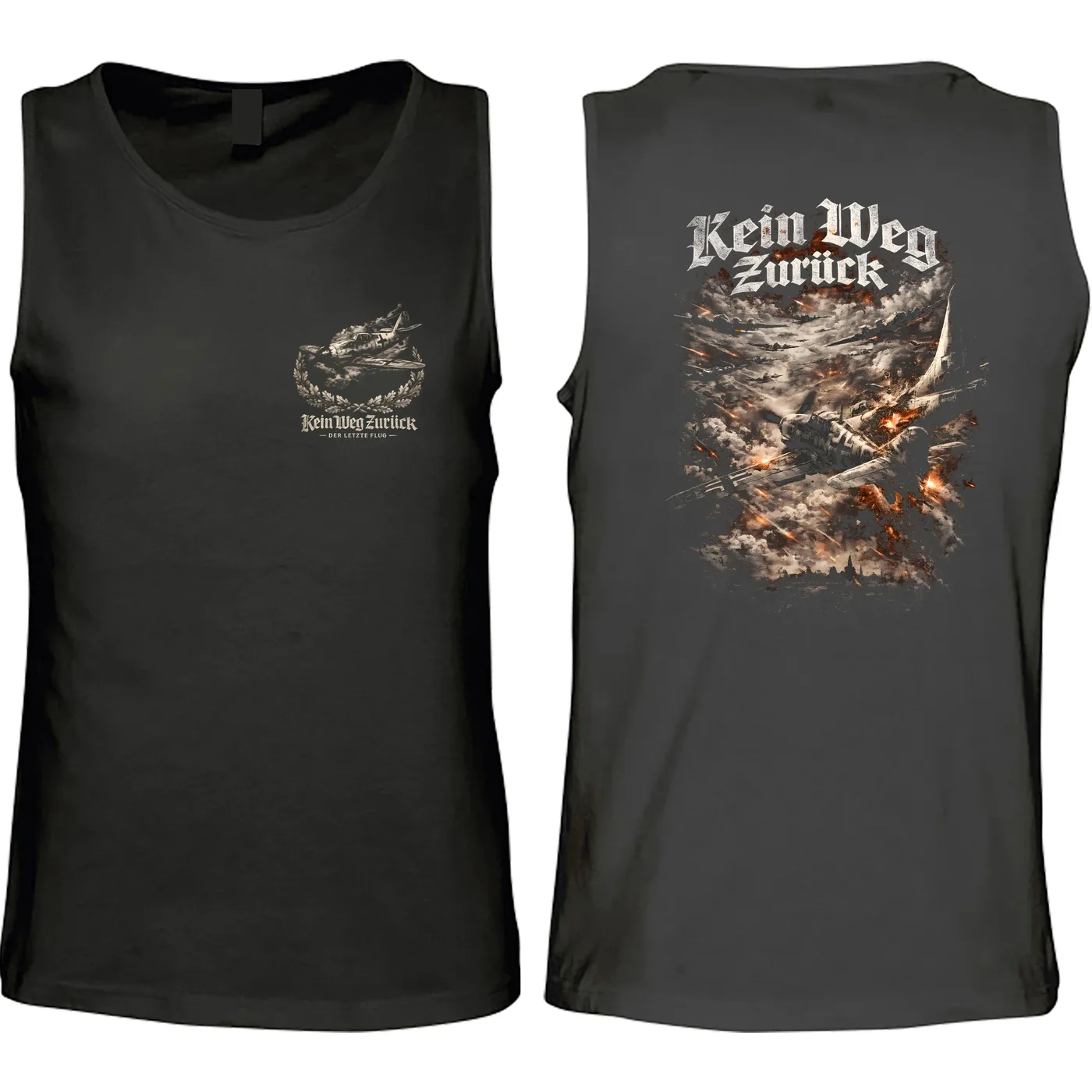Herren Standard Tanktop - Sonderkommando Elbe, Kein Weg zurück