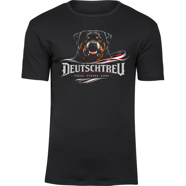 Herren Premium T-Shirt - Deutschtreu, Treue kennt kein Wanken