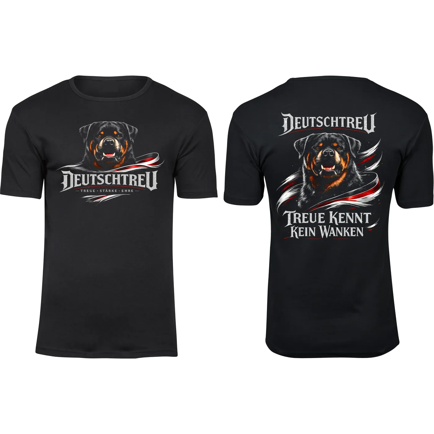Herren Premium T-Shirt - Deutschtreu, Treue kennt kein Wanken