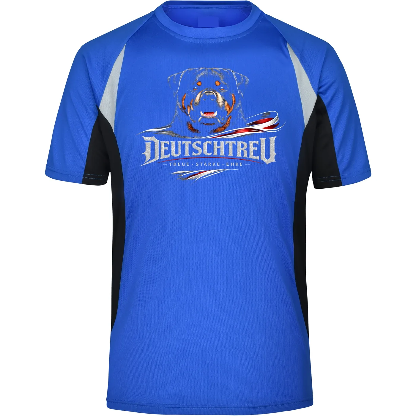 Herren Sportshirt - Deutschtreu, Treue kennt kein Wanken