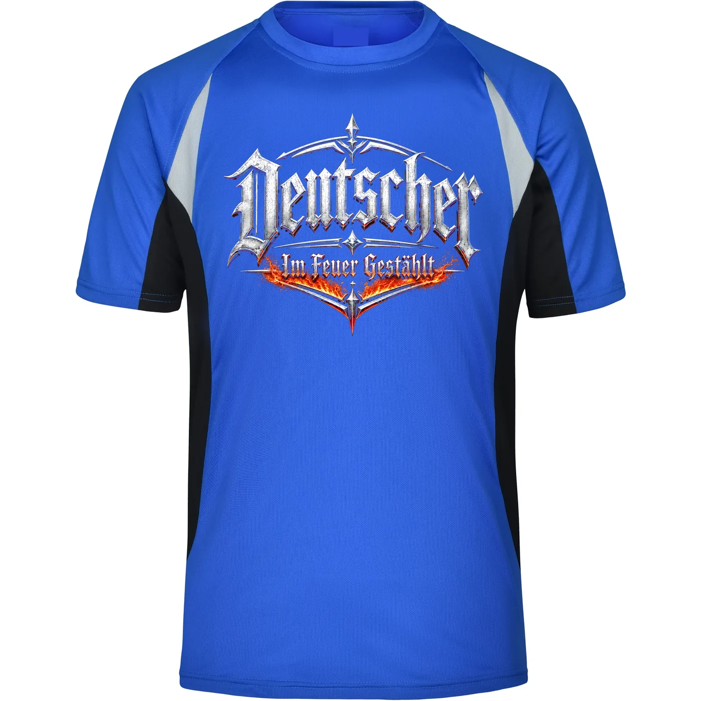Herren Sportshirt - Deutscher, im Feuer gestählt