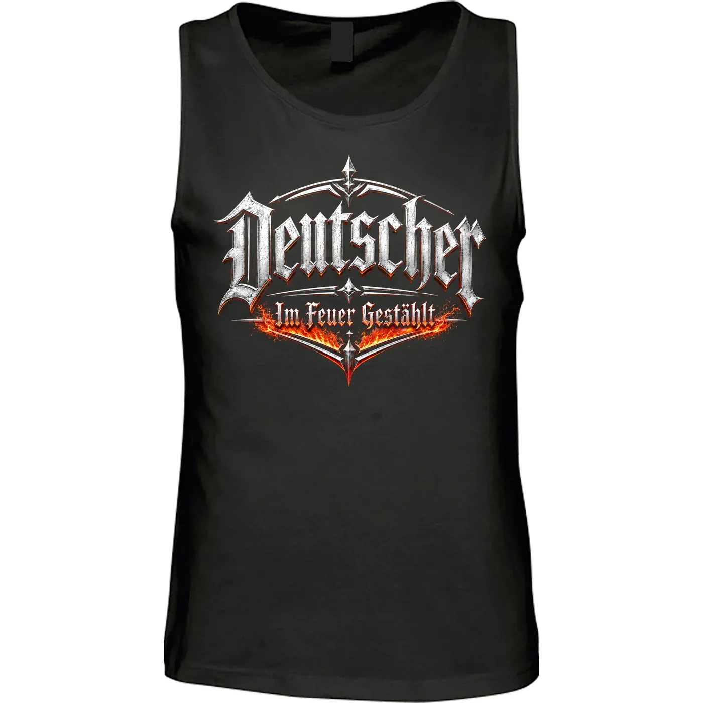 Herren Standard Tanktop - Deutscher, im Feuer gestählt