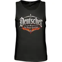 Herren Standard Tanktop - Deutscher, im Feuer gestählt - gewählte Variante