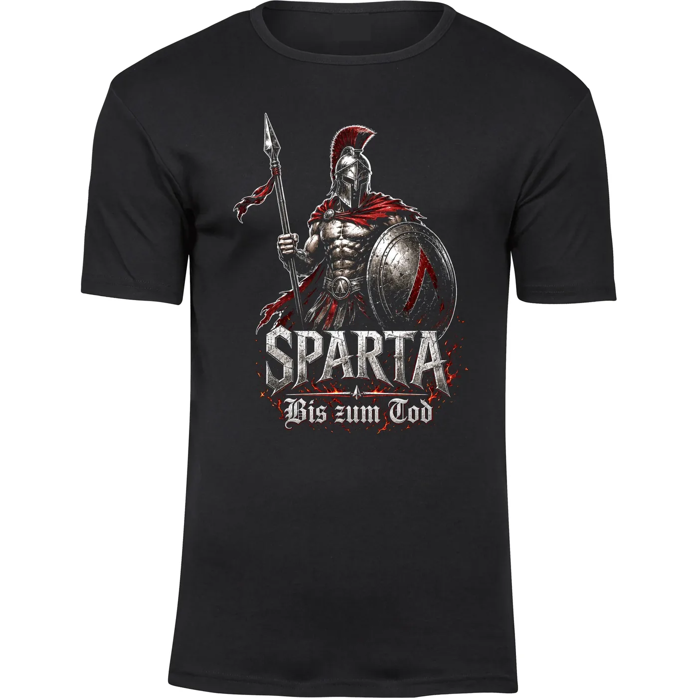 Herren Premium T-Shirt - Sparta, Bis zum Tod 3D Version