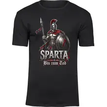 Herren Premium T-Shirt - Sparta, Bis zum Tod 3D Version - gewählte Variante