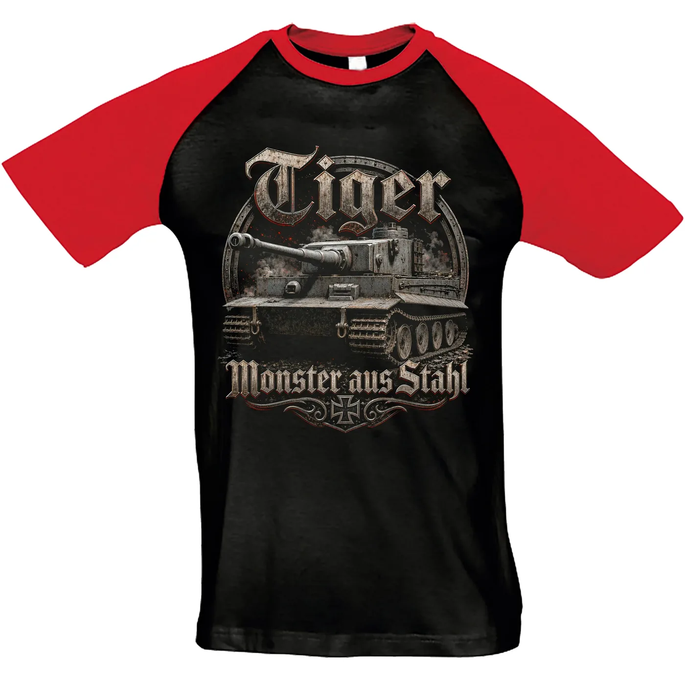 Herren T-Shirt "Bragi" - Tiger, Monster aus Stahl