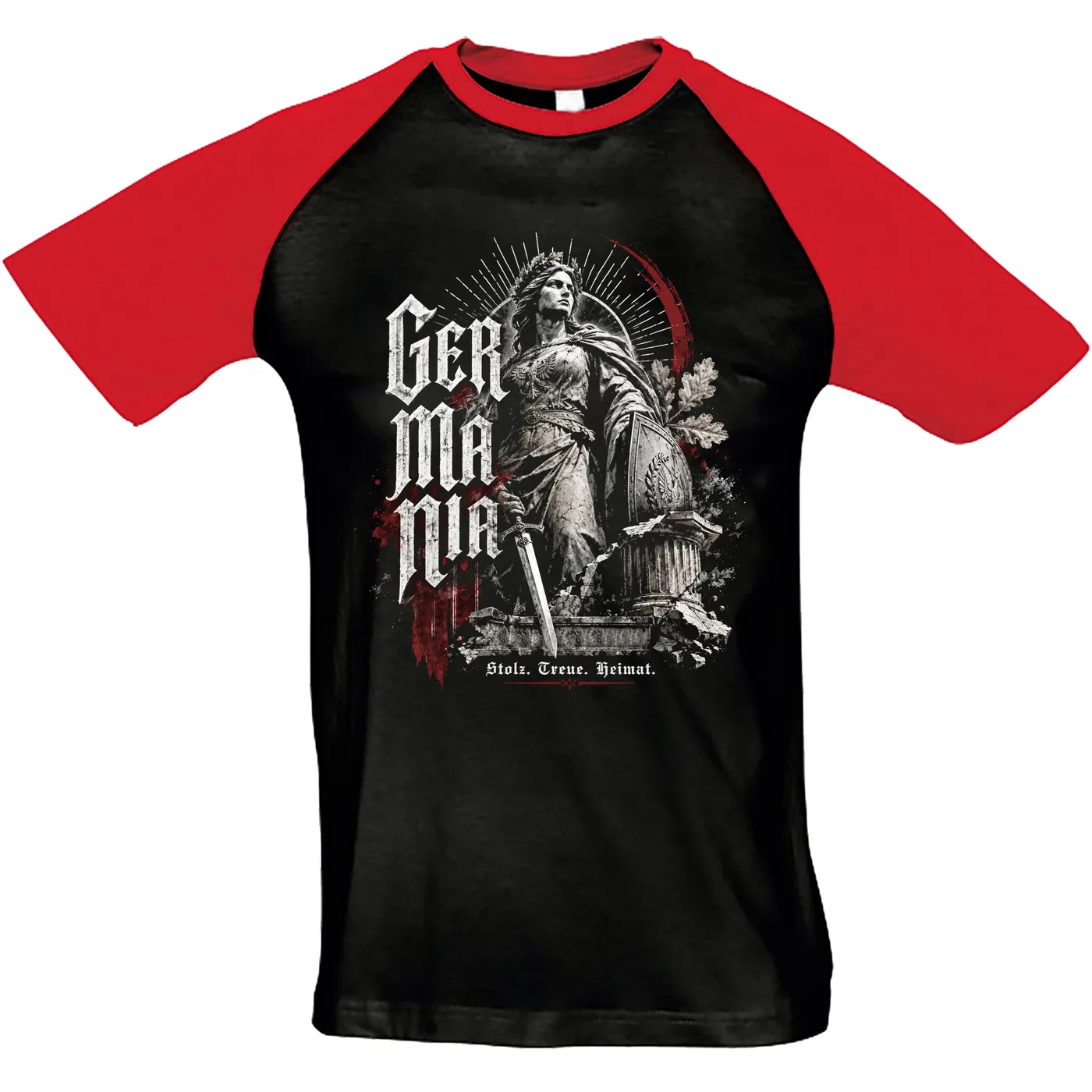 Herren T-Shirt "Bragi" - Germania, Stolz Treue Heimat
