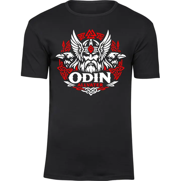 Herren Premium T-Shirt - Odin, Allvater