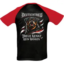 Herren T-Shirt "Bragi" - Deutschtreu, Treue kennt kein Wanken Rückseite