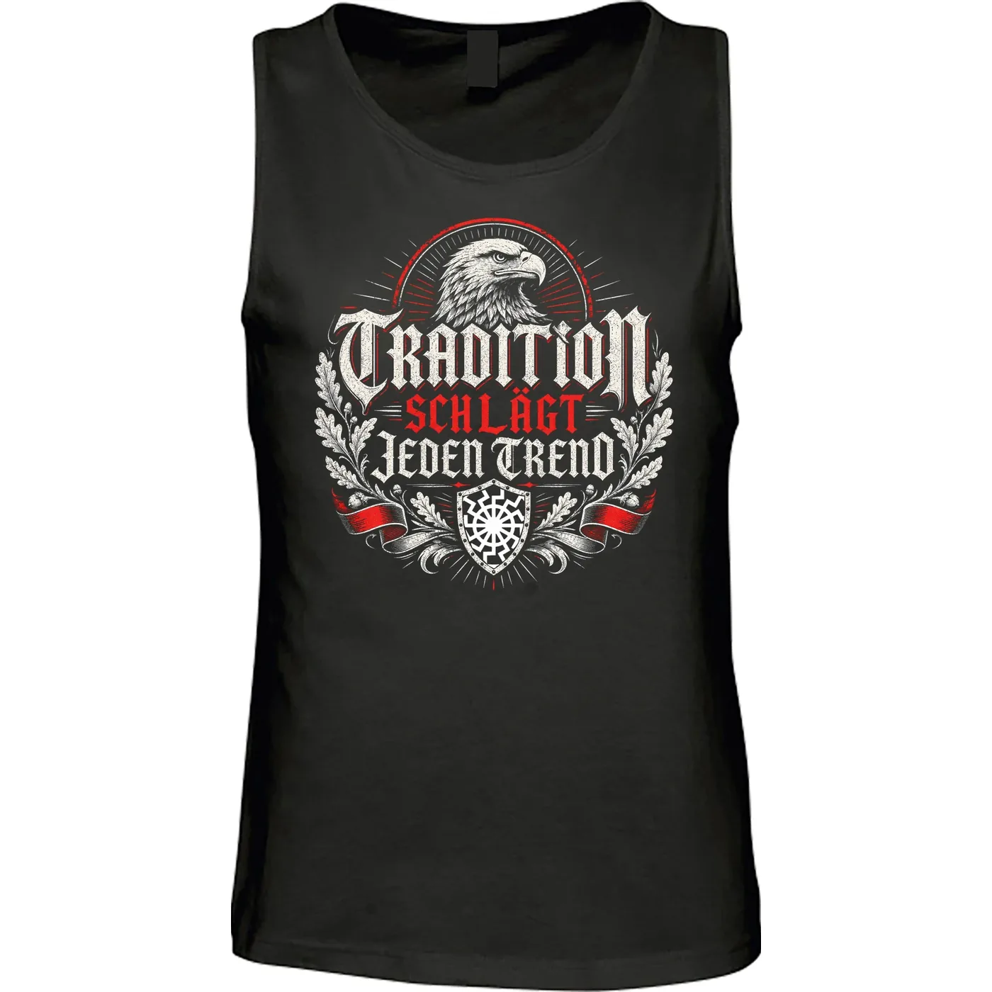 Herren Standard Tanktop - Tradition schlägt jeden Trend, Adler