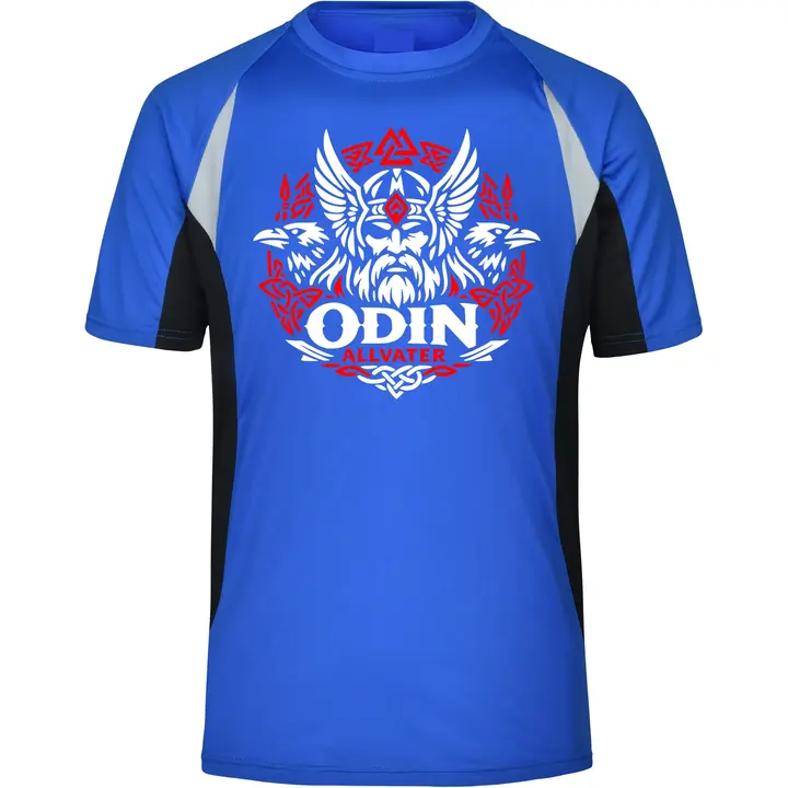 Herren Sportshirt - Odin, Allvater