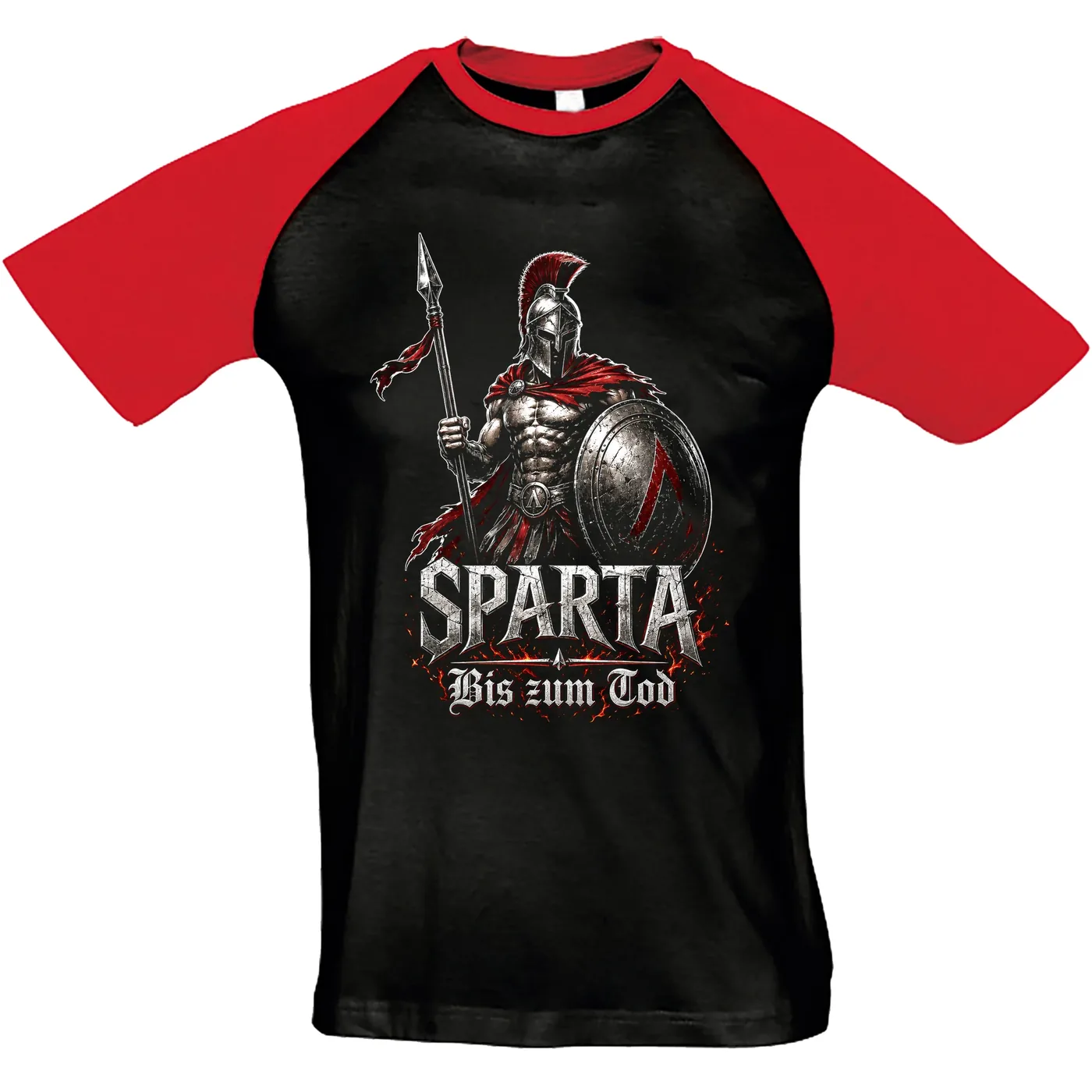 Herren T-Shirt "Bragi" - Sparta, Bis zum Tod 3D Version