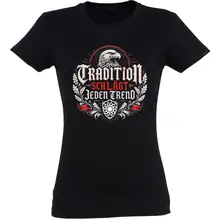 Damen T-Shirt - Tradition schlägt jeden Trend, Adler - gewählte Variante