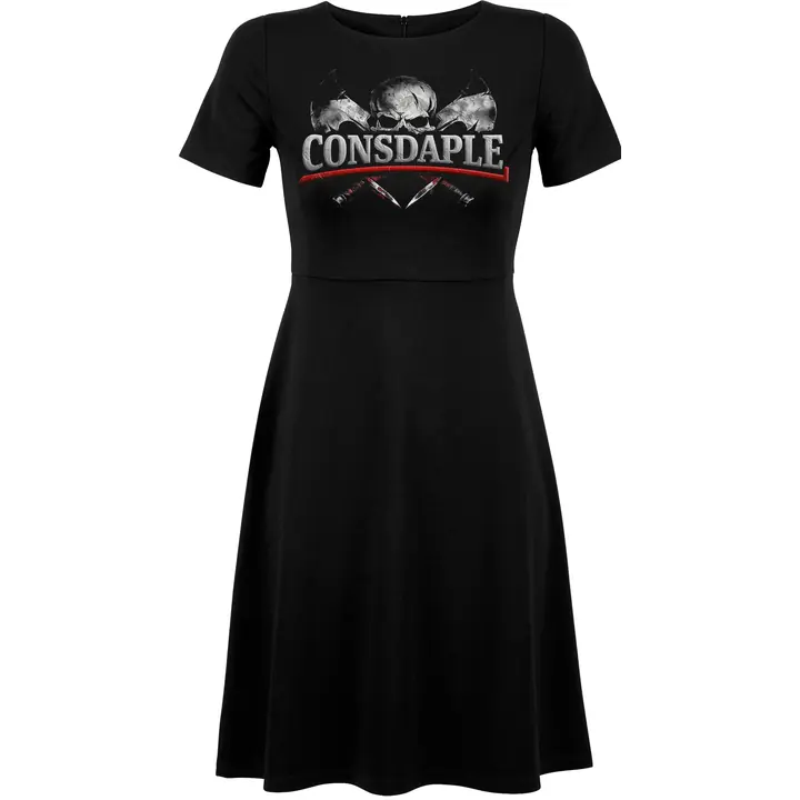 Damen kurzarm Kleid - Consdaple, Kriegergeist