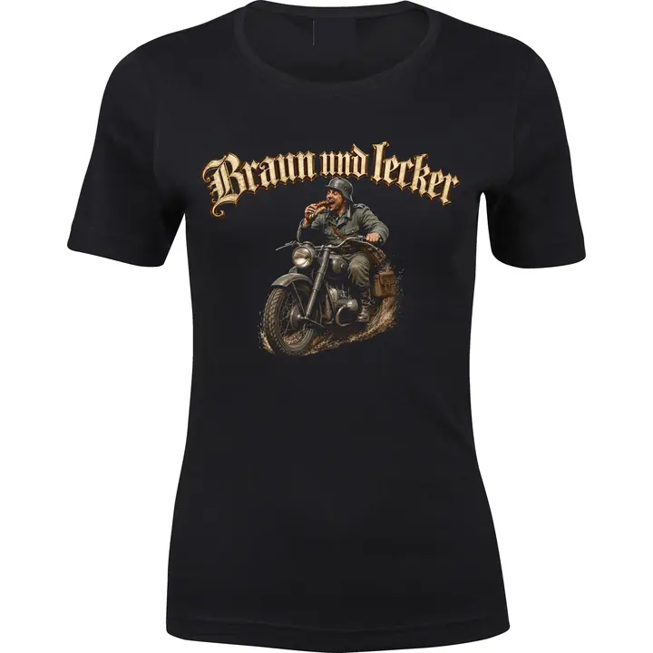 Damen Premium T-Shirt - Braun und Lecker, Soldat