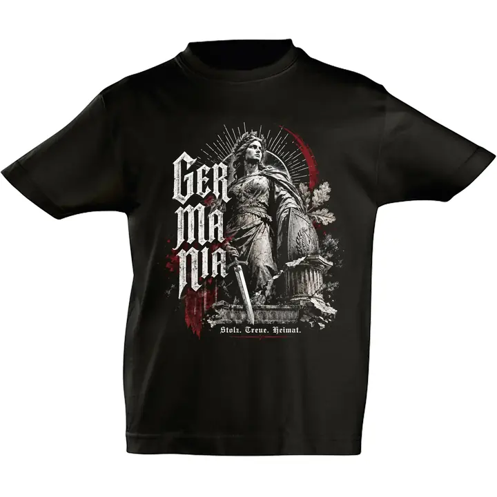 Kinder T-Shirt - Germania, Stolz Treue Heimat