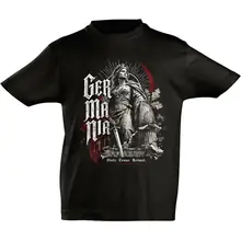 Kinder T-Shirt - Germania, Stolz Treue Heimat - gewählte Variante