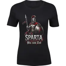 Damen Premium T-Shirt - Sparta, Bis zum Tod 3D Version - gewählte Variante
